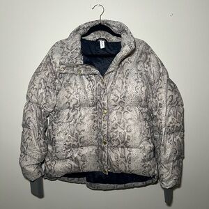 Varley Snake Patterned Jacket